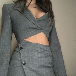 Reworked Yves Saint Laurent Suit